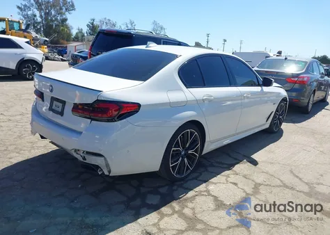 2023 BMW 530E из США, поврежденный, VIN WBA13AG02PCM85786